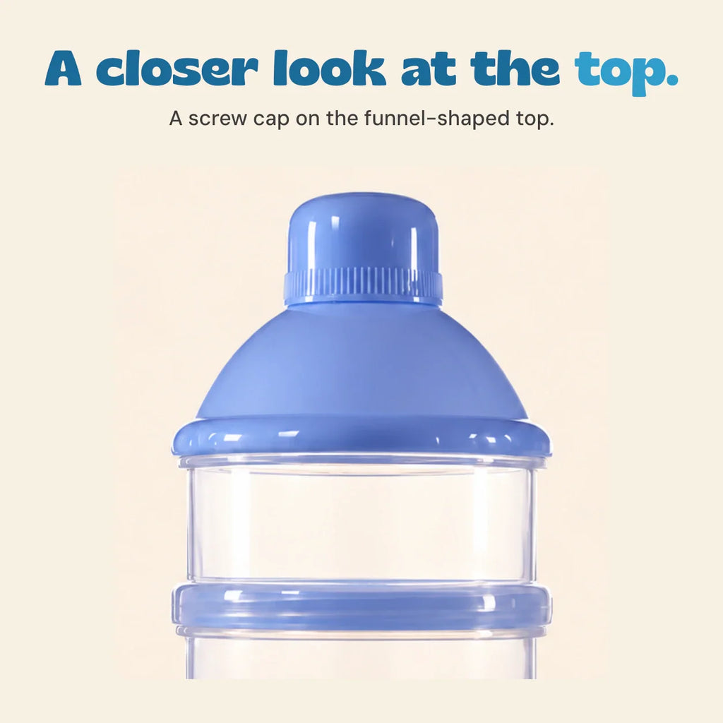 TibaToes™ Portable Milk Powder Dispenser Tower