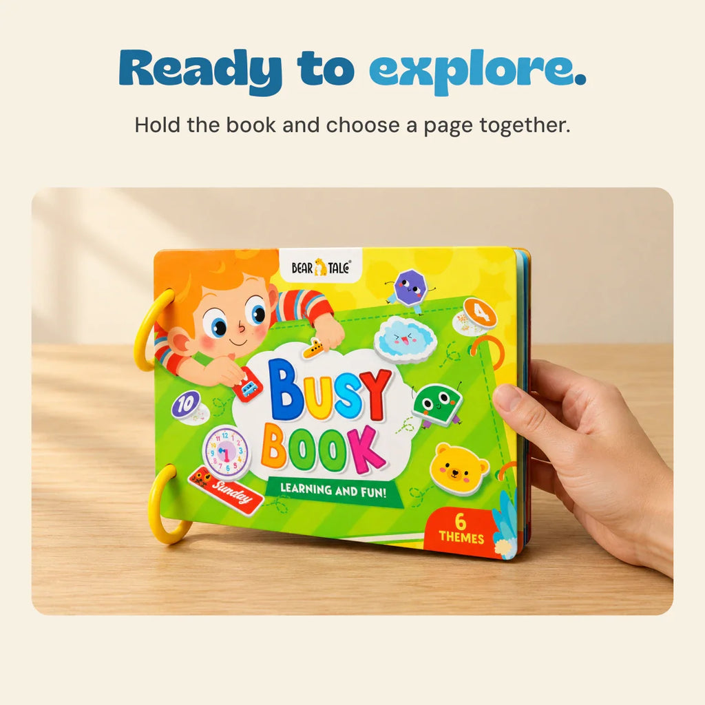 TibaToes Montessori Busy Book