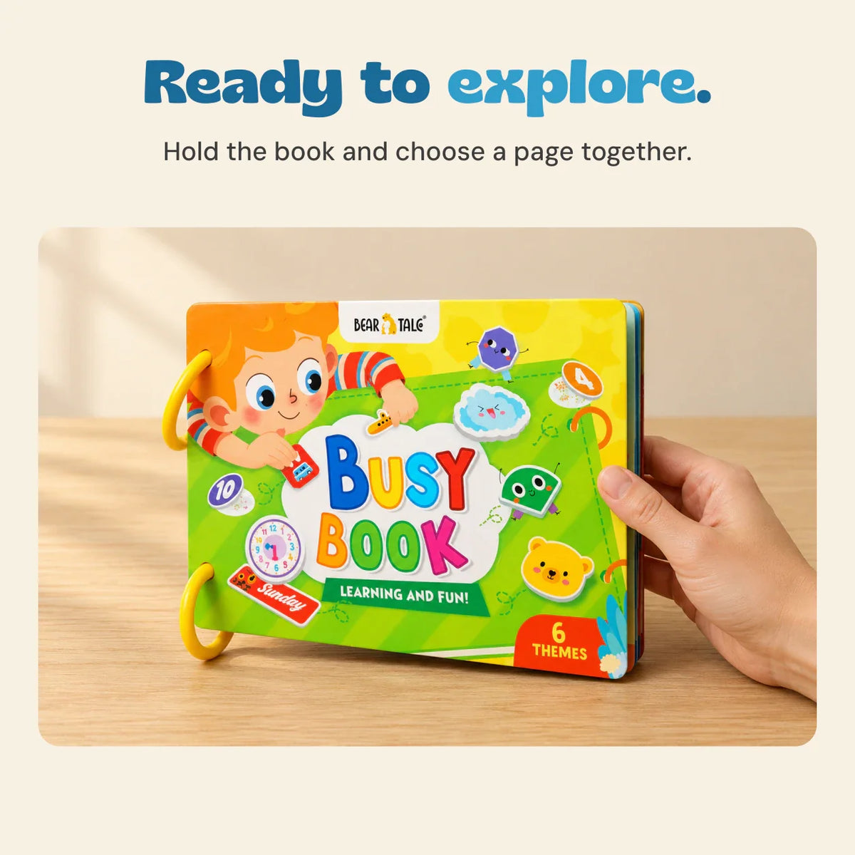 TibaToes Montessori Busy Book