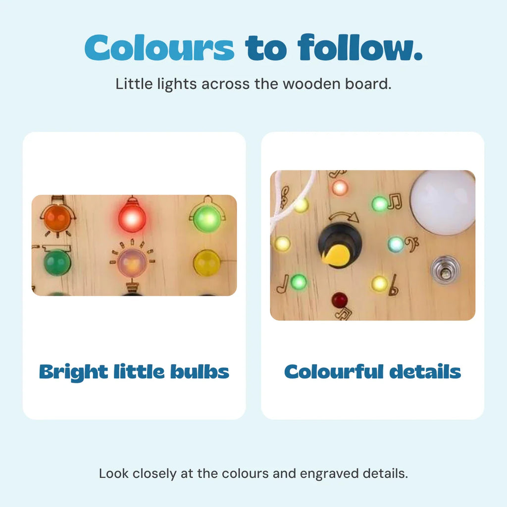 TibaToes™ Montessori Switch Board