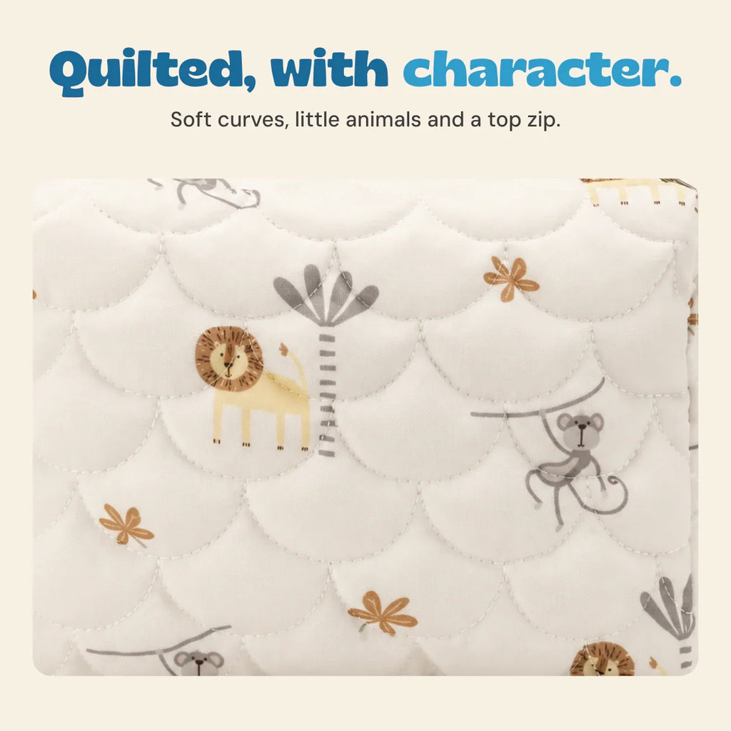 Soft Quilted Baby Travel Bag