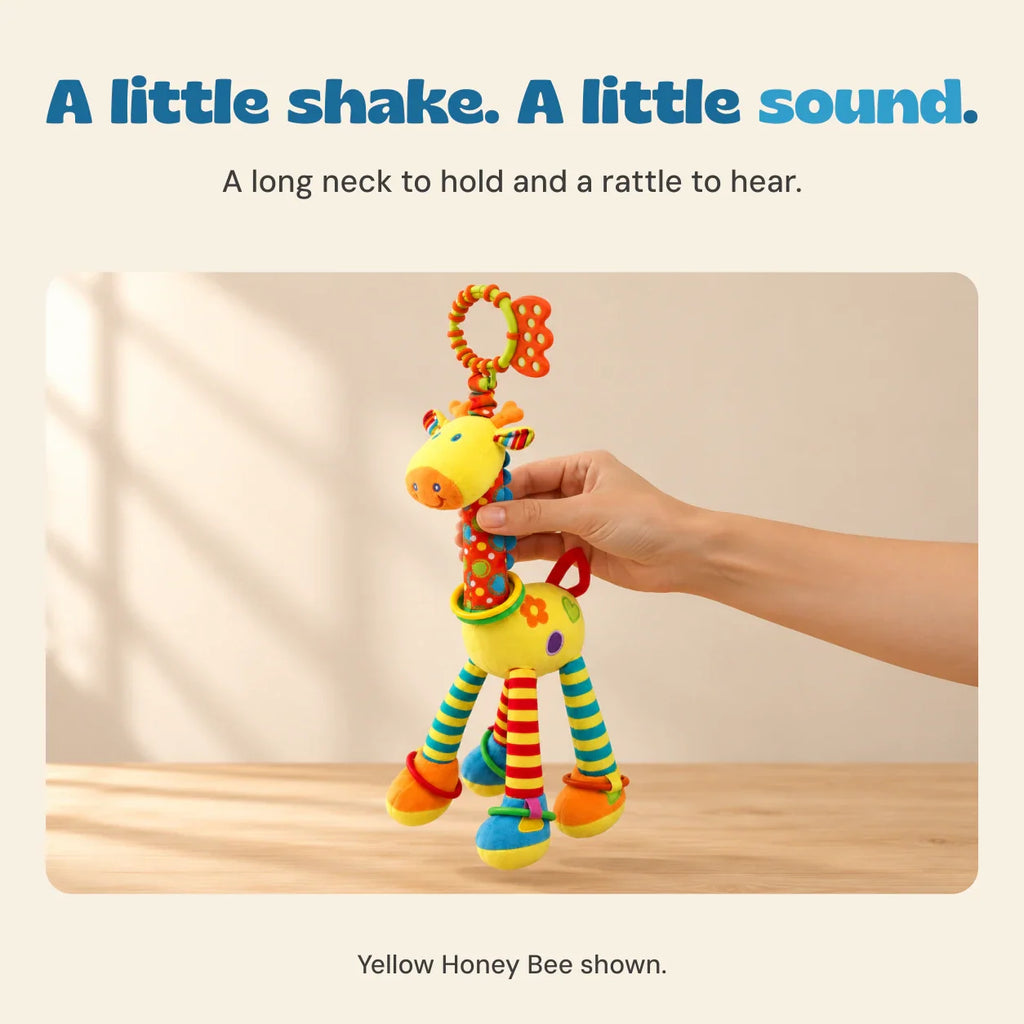 TibaToes™ Sensory Rattle Giraffe