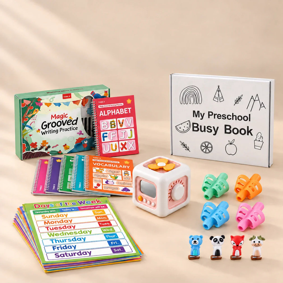 Kindergarten Readiness Bundle (Ages 3–5)