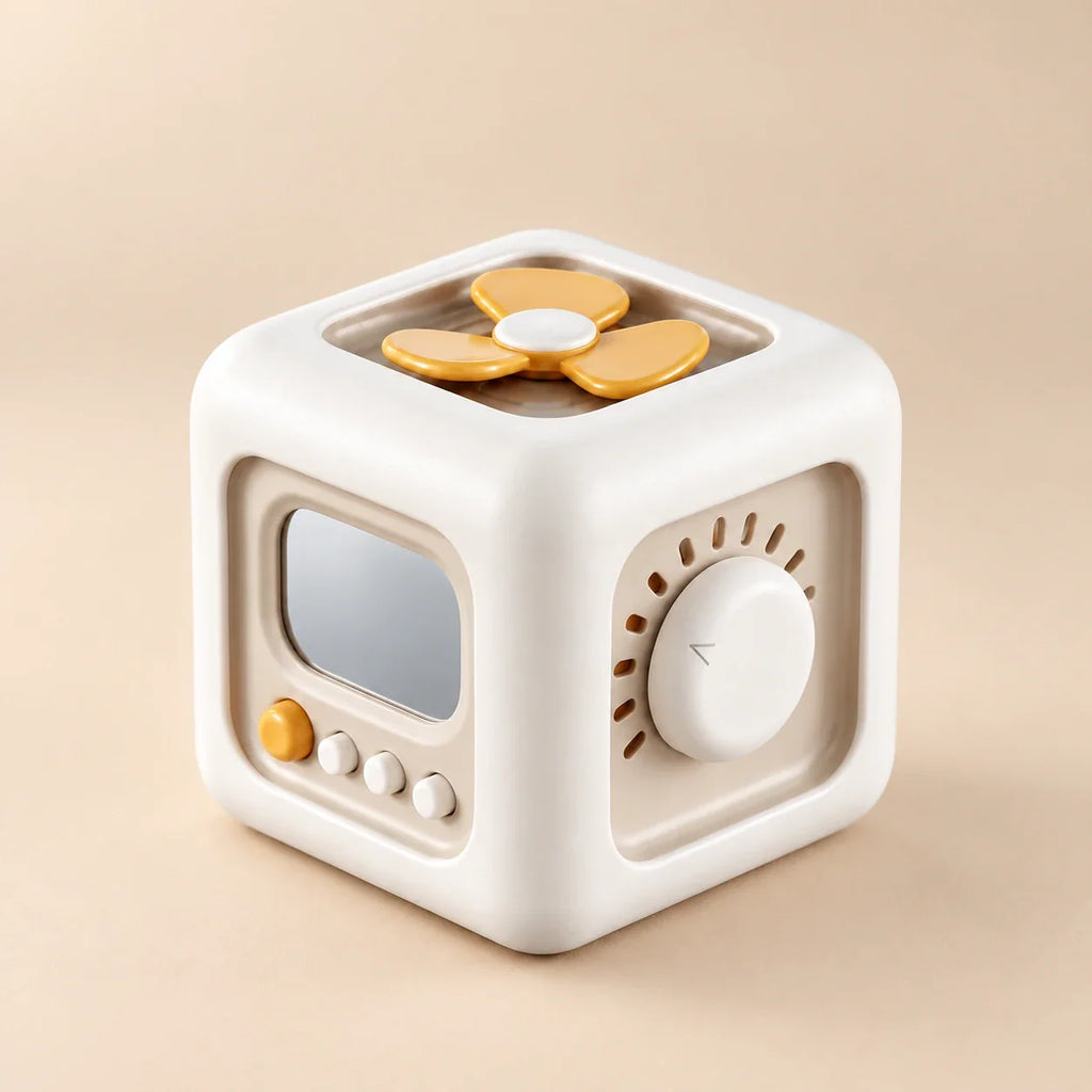 TibaToes™ Montessori Busy Cube