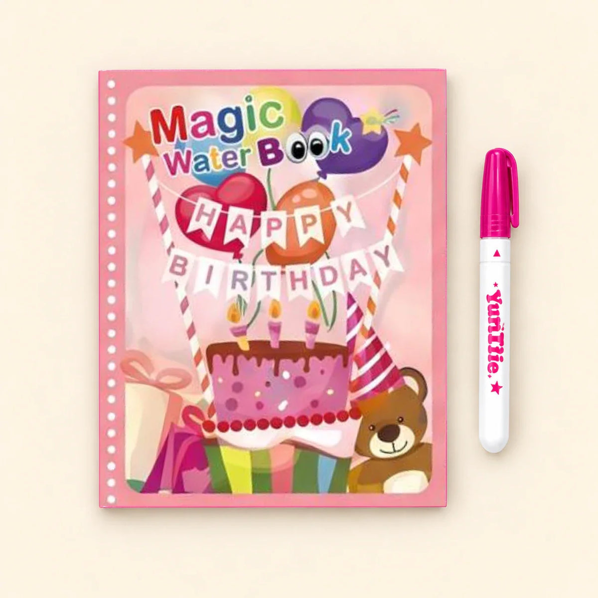 TibaToes™ Mess-Free Reusable Water Coloring Books
