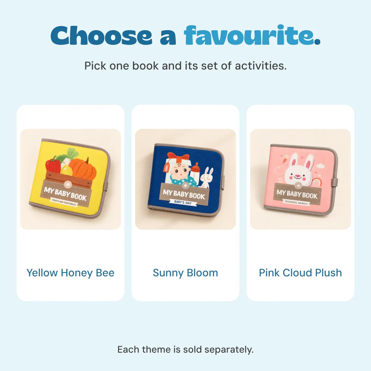 TibaToes™ Baby Busy Book
