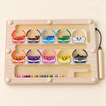 TibaToes™ Montessori Magnetic Monster Sorting Board
