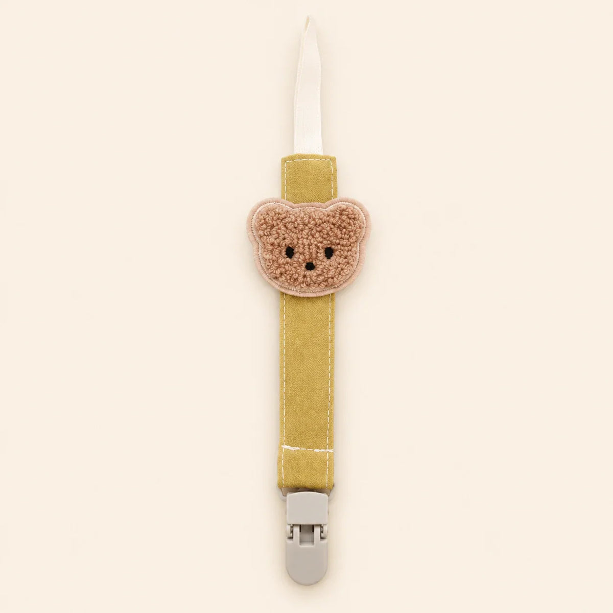 Bear Buddy Pacifier Clip