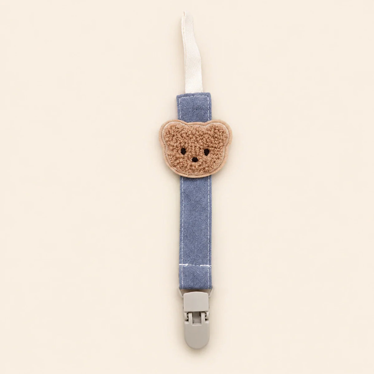 Bear Buddy Pacifier Clip