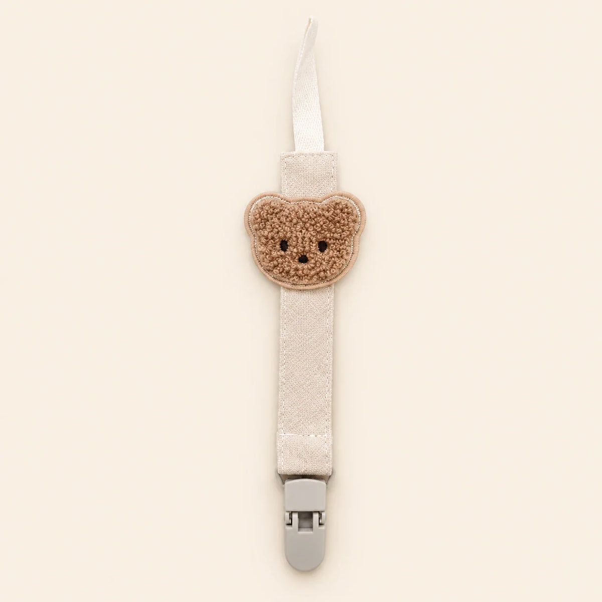 Bear Buddy Pacifier Clip