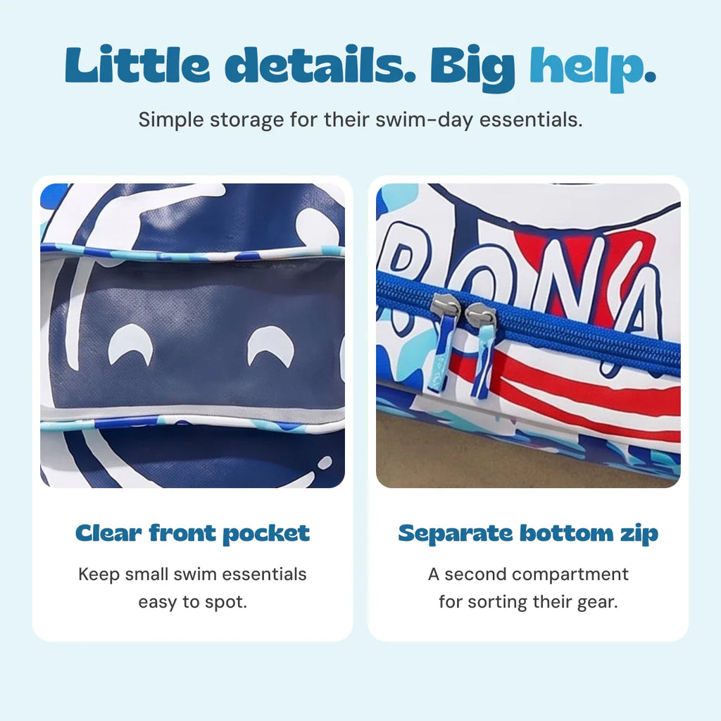 TibaToes Kids Swim Bag