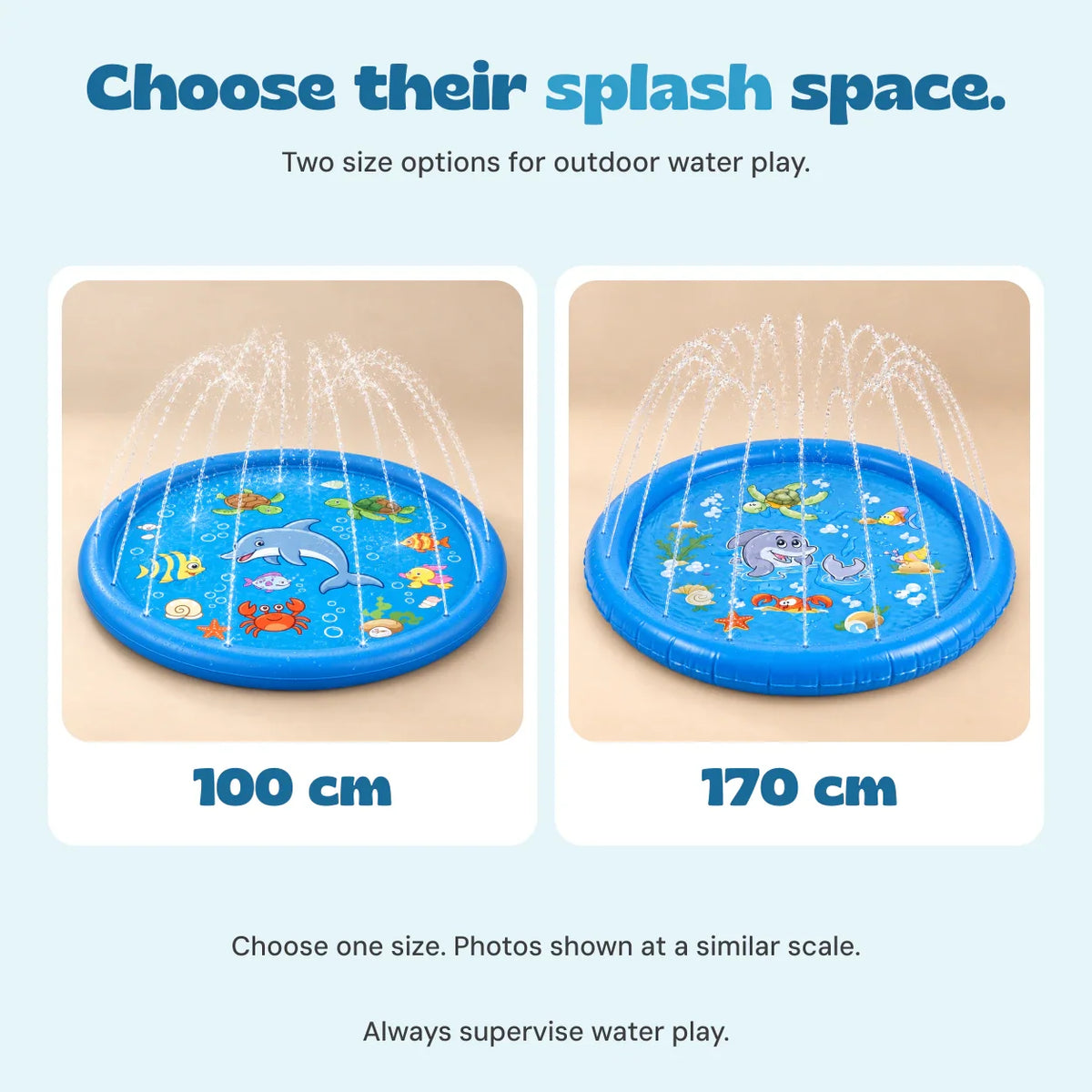 TibaToes Water Fun Mat