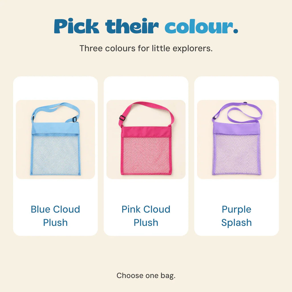 Kids Mesh Beach Bag