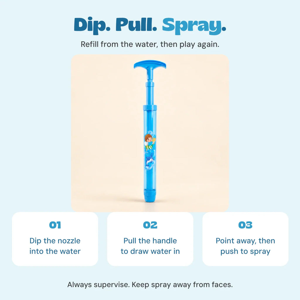 TibaToes™ Aqua Blast Pool Sprayer