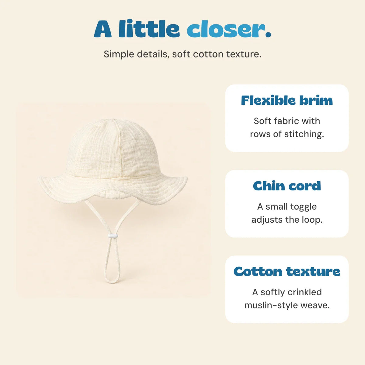 TibaToes™ CloudShade Hat