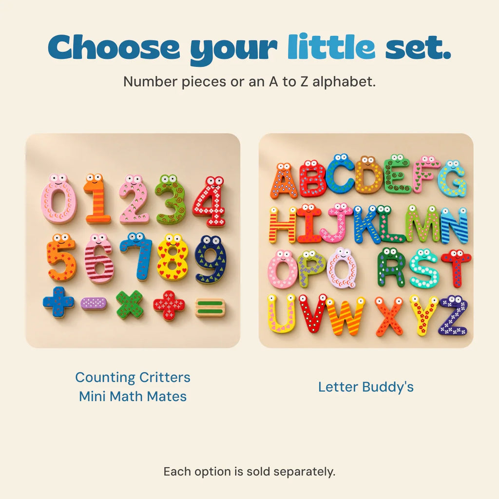 TibaToes Magnetic Alphabet Letters
