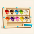 TibaToes™ MagniSort Color Maze Board