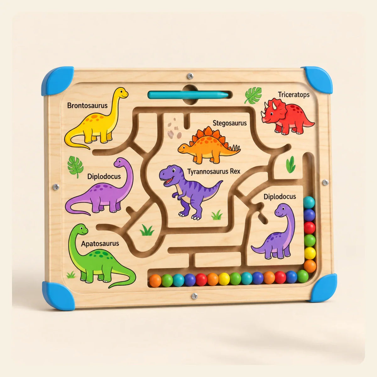 TibaToes™ MagniSort Color Maze Board