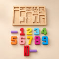 TibaToes™ StackNum Wooden Number Blocks