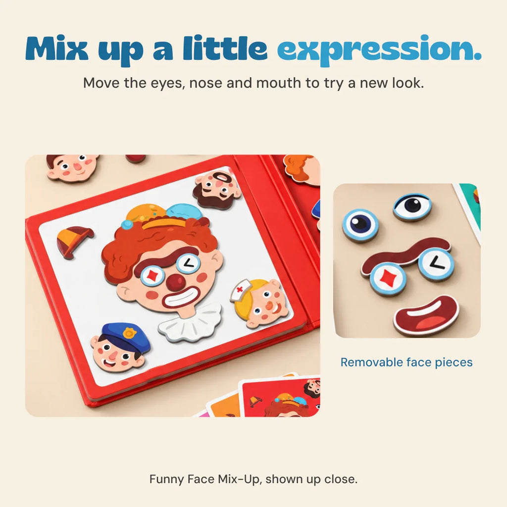TibaToes™ MixFace Magnetic Story Puzzle