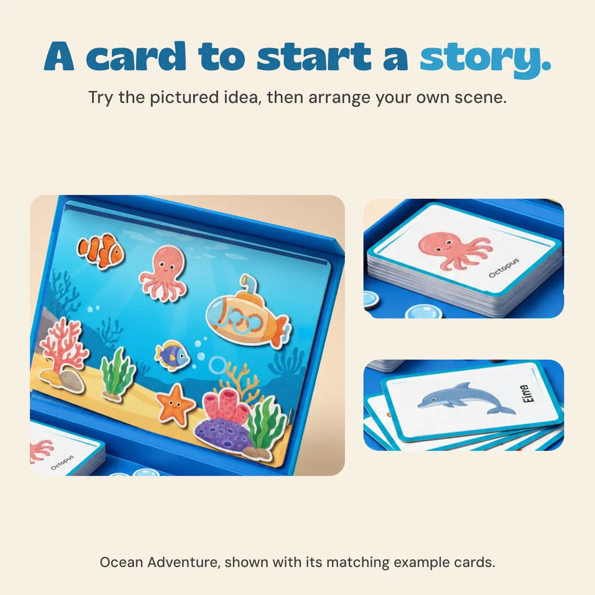 TibaToes™ MixFace Magnetic Story Puzzle