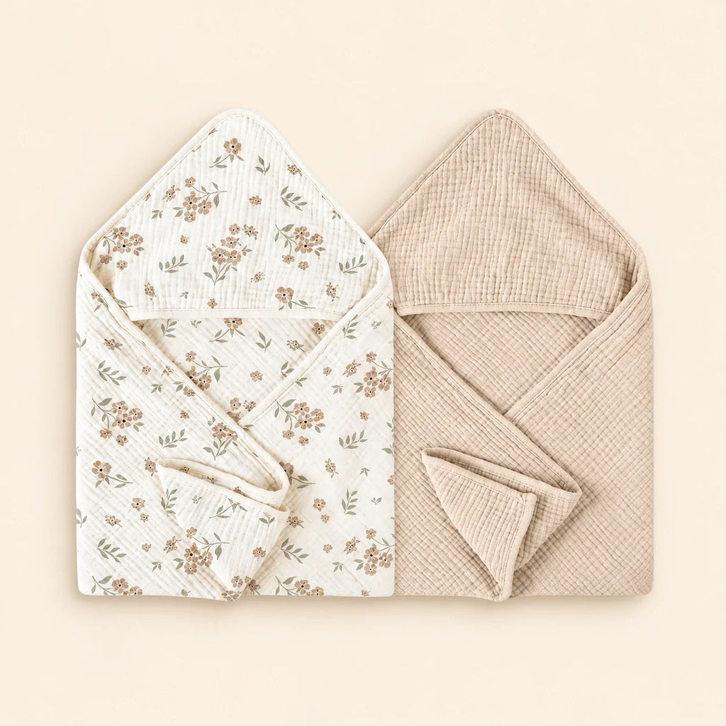 Buy 1 Take 1 TibaToes™ CozySprout Hooded Baby Towels