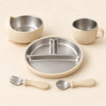 TibaToes™ LittleDine Stainless Steel Baby Feeding Set
