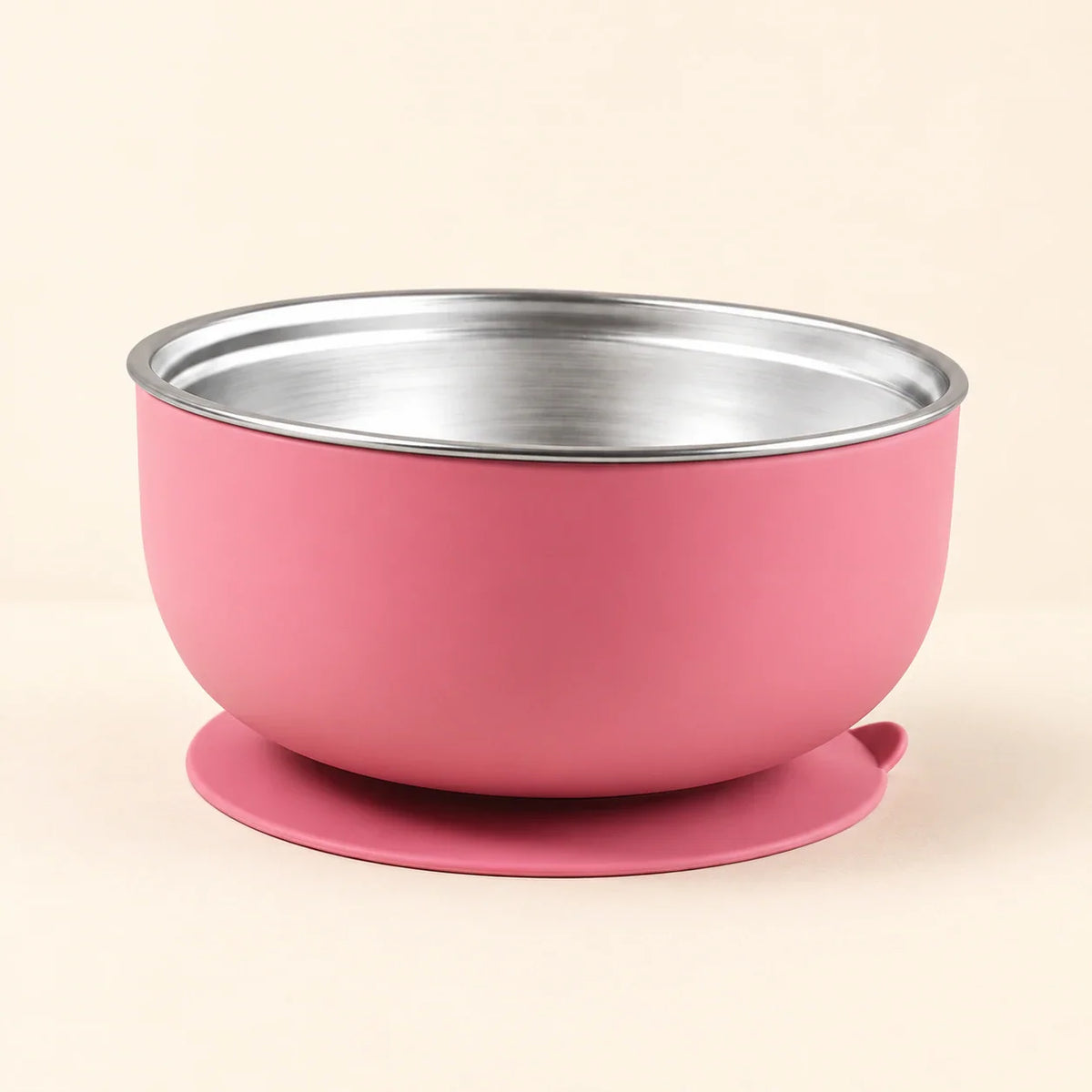 TibaToes™ BearGrip Stainless Steel Suction Bowl