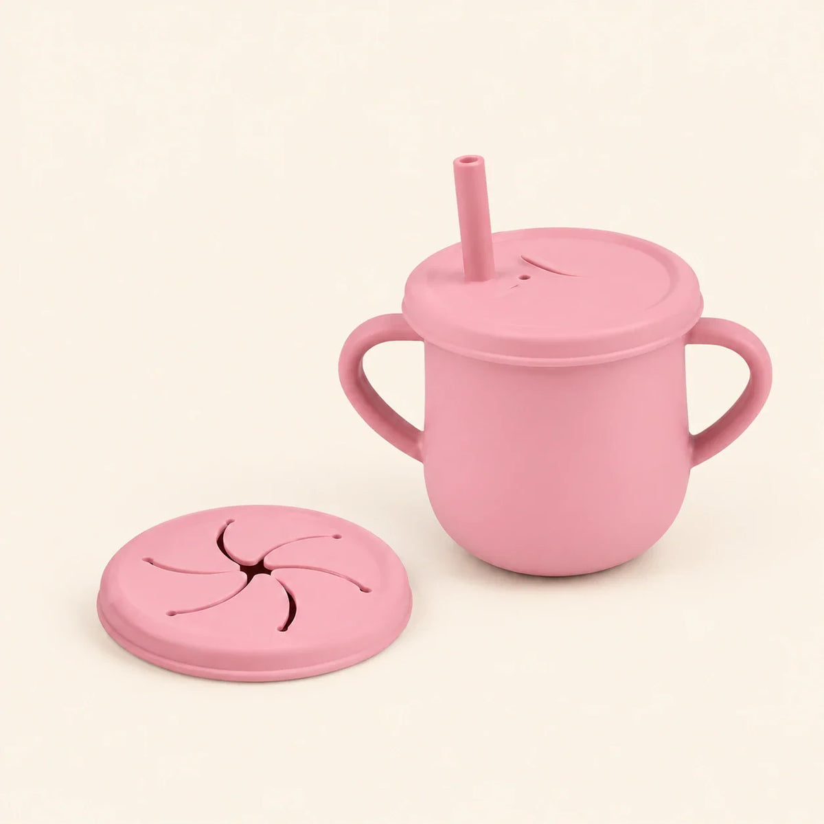 TibaToes™ Sip & Snack Silicone Training Cup