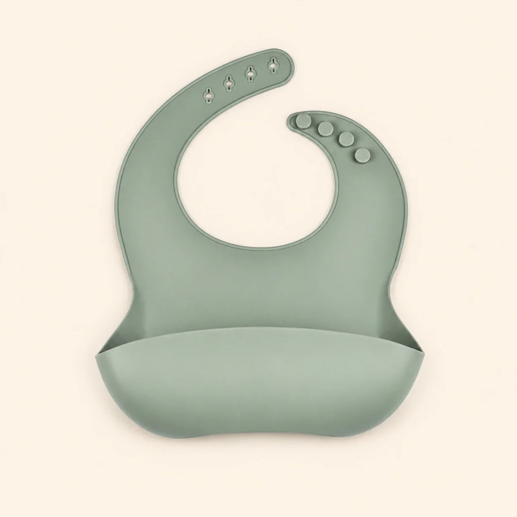 TibaToes™ PandaEar Silicone Catch Bib
