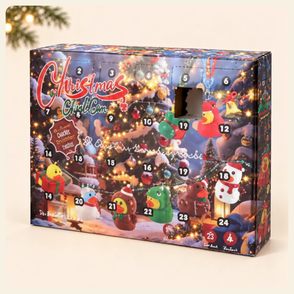 TibaToes™ Christmas Duck Advent Calendar