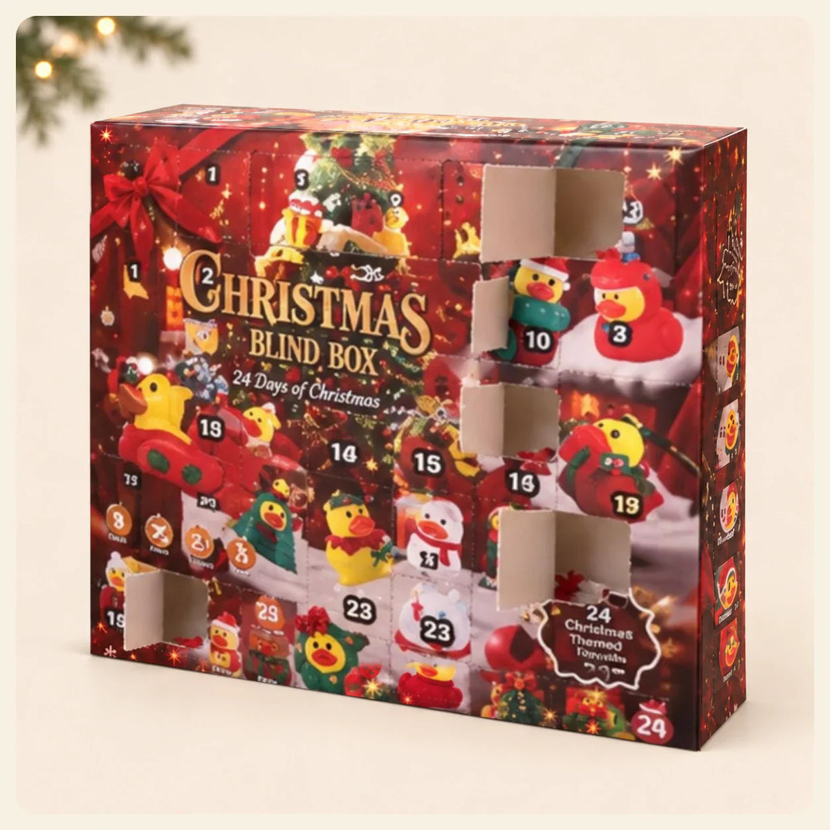 TibaToes™ Christmas Duck Advent Calendar