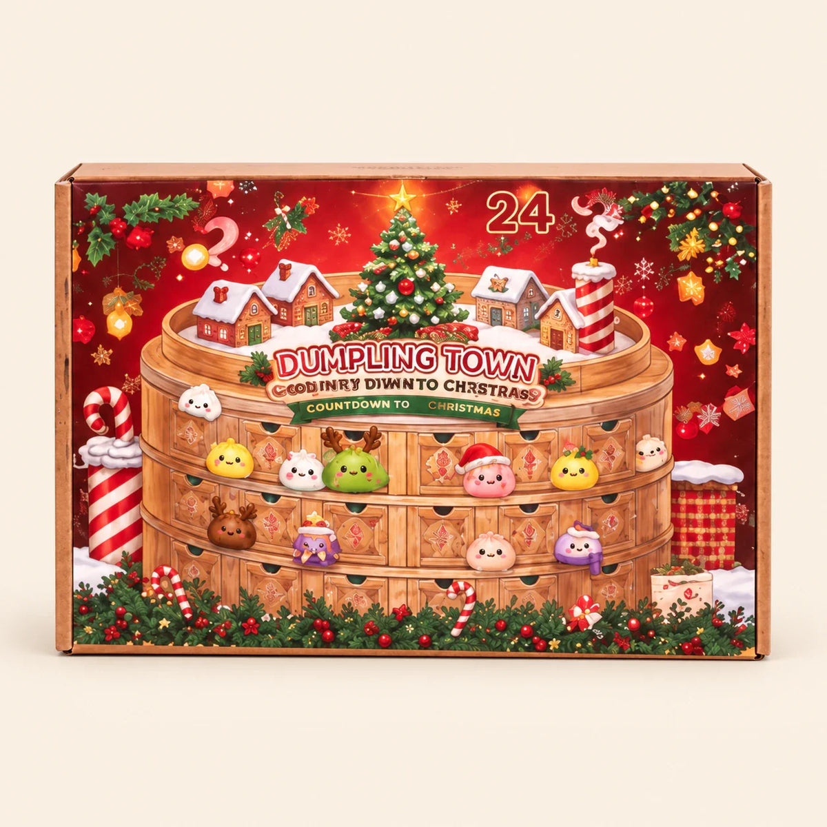 TibaToes™ Christmas Dumpling Advent Calendar