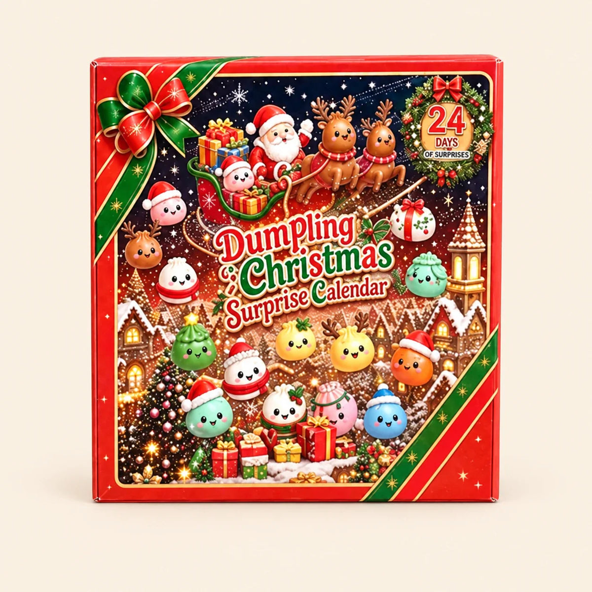TibaToes™ Christmas Dumpling Advent Calendar