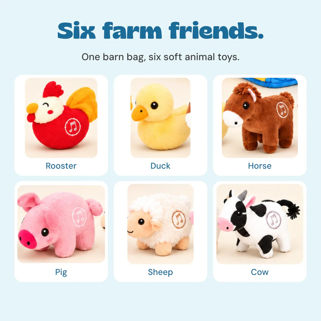 TibaToes™ Farm Friends Soft Play Set