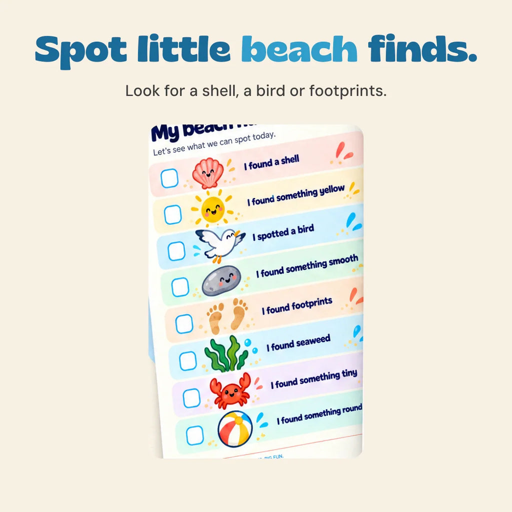 TibaToes™ Beach Day Scavenger Hunt Pack