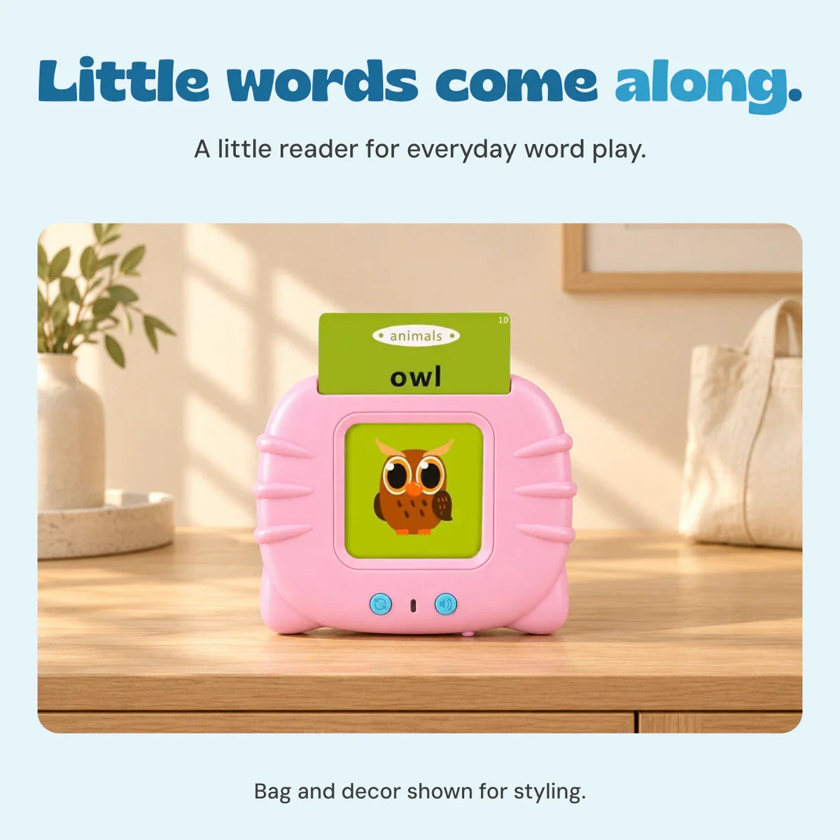 TibaToes™ Montessori Talking Flashcards