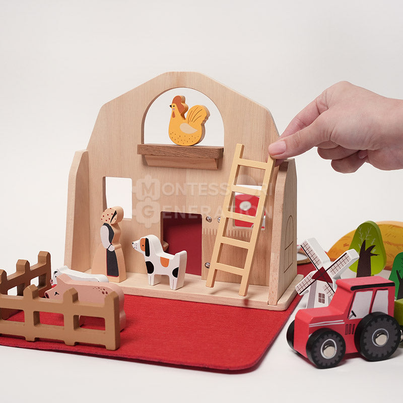 Montessori Traveling Farm Bundle