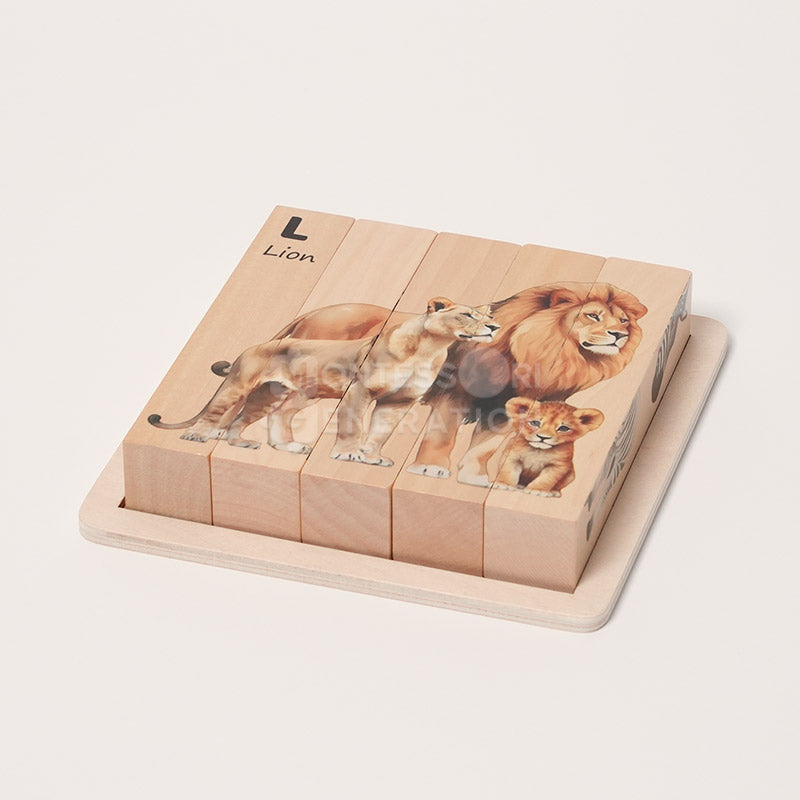 Montessori Twist and Match Puzzle