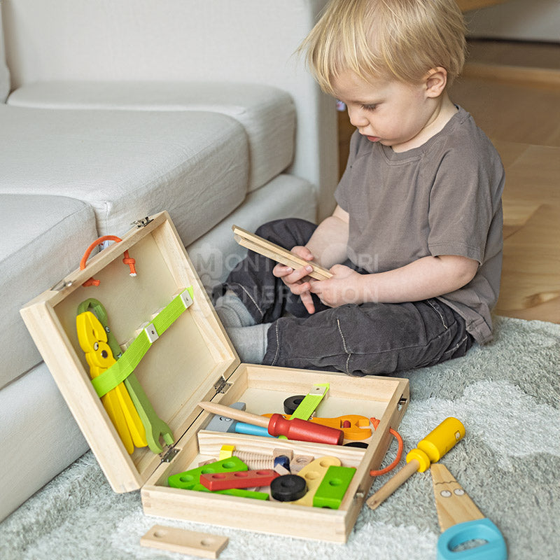 Montessori Wooden ToolBox